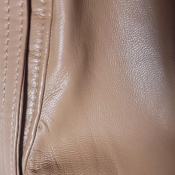 Badgley Mischka Lamb Leather Rosely Trenchcoat NWT Size XS - Picture 11 of 11